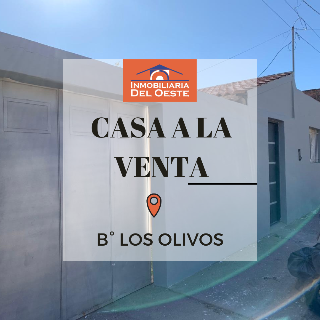 CASA A LA VENTA UBICADA EN B° LOS OLIVOS