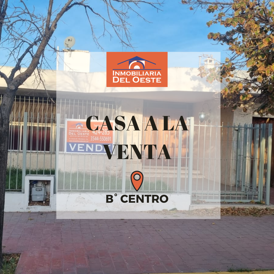 CASA A LA VENTA B° CENTRO, SOBRE CALLE PEDRO C. MOLINA
